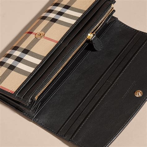 leather burberry wallet|burberry leather continental wallet.